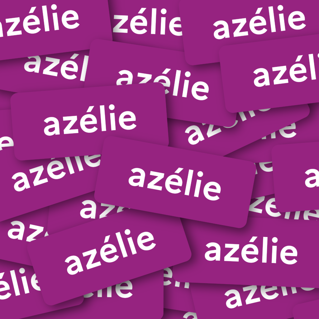 small cards AZELIE